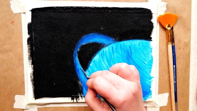 Как нарисовать ПЛАНЕТУ и ГАЛАКТИКУ | Рисунок на ДЕНЬ КОСМОНАВТИКИ | Урок рисования для начинающих