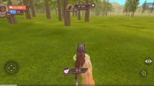 симулятор волк 🐺 маленький малышка покамест ещё растёт это надо долго ждать