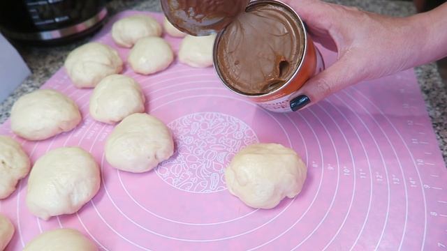 БУЛОЧКИ с ВАРЕНОЙ СГУЩЕНКОЙ/ ОЧЕНЬ МЯГКИЕ!