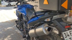 BMW F 700 GS AKRAPOVIĆ EXHAUST SOUND