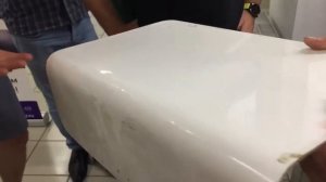 Полировка гелькоута пастой Menzerna AS30 после абразива Р800