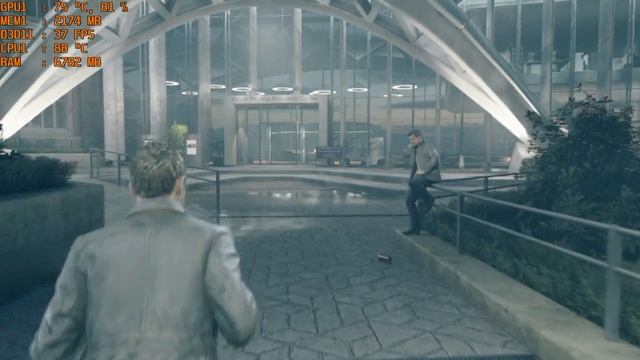 HP Omen 15-CE054NA, Geforce 1050 Ti, i7-7700HQ, Quantum Break Benchmark смотреть онлайн