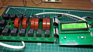 Строим автоматический антенный тюнер на 300-500 Вт. Часть 2 - первое включение, проверка работы.