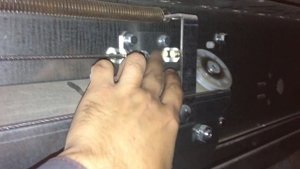 Станция УЛ пу-3 ELM, регулировка дверей шахты и кабины, проверка приводом дверей кабины.