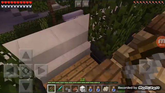 Выживание в МОЁМ ДОМЕ. Победил летающих ,ночных скатов и криперы по тихоньку разносят мой дом. смотреть онлайн