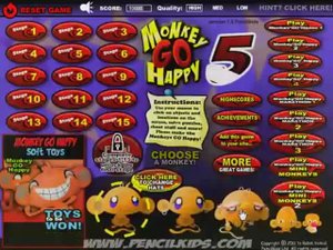 Monkey GO Happy 5