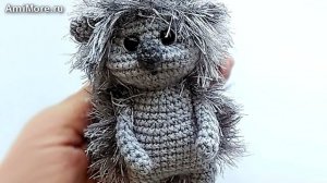 Амигуруми: схема Маленький ёжик. Игрушки вязаные крючком - Free crochet patterns.