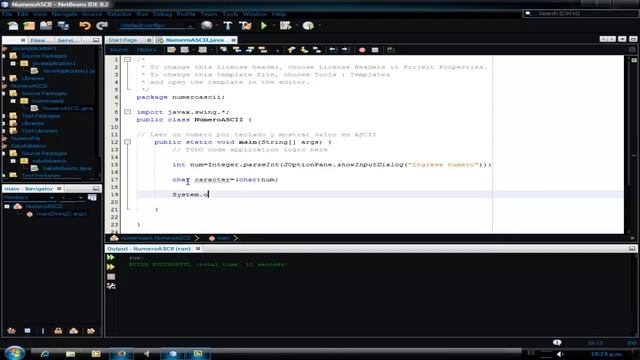 JAVA | Ejercicio #11 |  Valor numérico  en ASCII смотреть онлайн