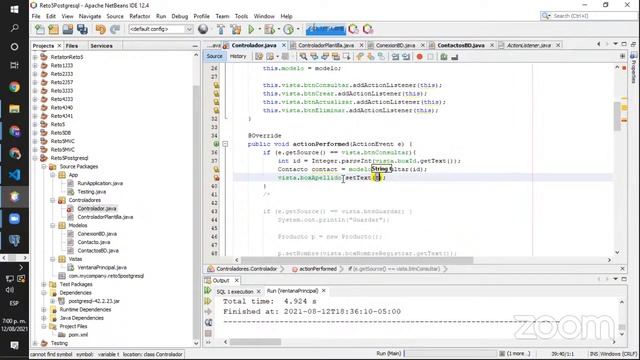 Controlador JAVA J24 - Postgresql смотреть онлайн