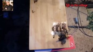 Узор Лихтенберга, по дереву.