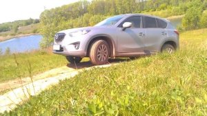 МАЗДА СХ-5 Диагональное вывешивание