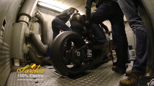 Sarolea Dyno Run on Isle of Man #TTzero