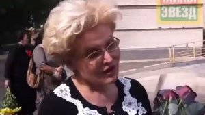 Елена Малышева на похоронах Юлии Белянчиковой