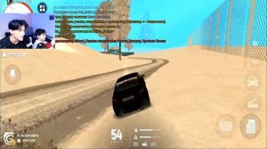 МЕНЯ ПРЕСЛЕДУЕТ МЛАДШИЙ БРАТ НА ПОЛИЦЕЙСКОЙ MERCEDES C63! В GTA Grand Mobile l Погоня