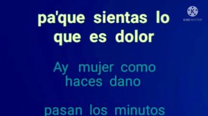 karaoke Mariposa Traicionera