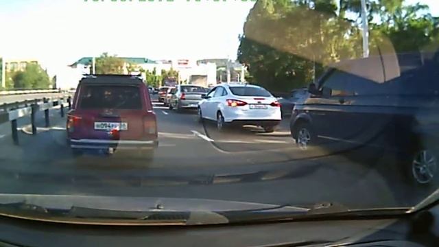 Пробка г. Пенза, съезд с Гагаринского путепровода смотреть онлайн