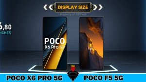 Poco X6 Pro 5G vs Poco F5 5G || The Review and Comparison all Specifications