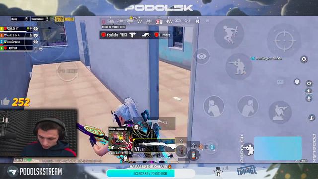 ПОТЕЕМ НА ТОП 1 🤔 БЕРУ ЗАВОЕВАТЕЛЯ В PUBG MOBILE | PODOLSK СТРИМ ПАБГ МОБАЙЛ смотреть онлайн