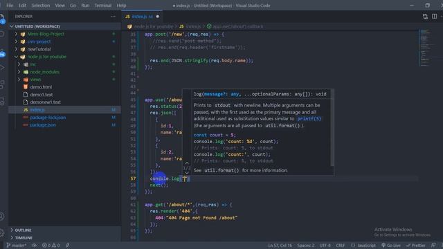 Express Js Tutorials Bangla #17 routing middleware