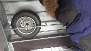 Ниша для запасных колес прицепа МЗСА 817732. ЕВРО тент. Оцинкованные крылья. ЦЛП АРИВА