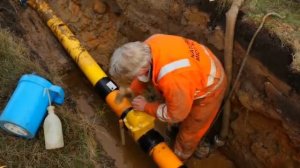 Клиновые задвижки AVK - с ПЭ патрубками, как установить