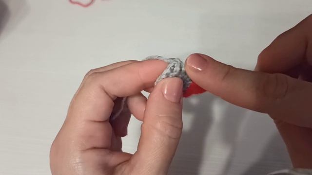 Гномик крючком  #игрушкикрючком #новогодниеподелки #гномиккрючком