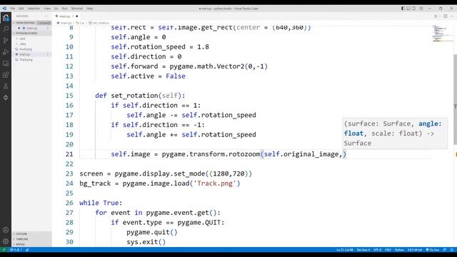 How To Create Car Game? - Python #PyGame