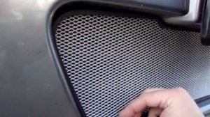 Защитная сетка радиатора NISSAN NOTE chrome