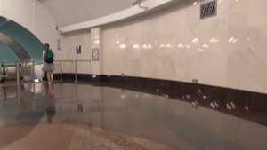 Станция метро "Спортивная", 2-й выход на Васильевский остров