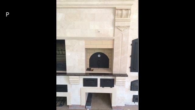 Семиметровый многофункциональный барбекю комплекс на 5 очагов «Астра»