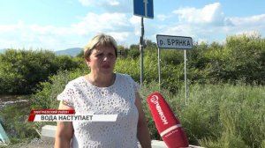 Большая вода в посёлке Усть-Брянь