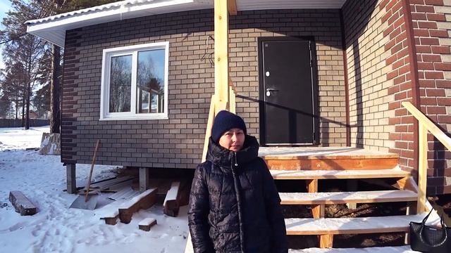 ОТЗЫВ  на каркасный дом с фасадом Хауберг, построенный Строительной Артелью Александра Войткевича