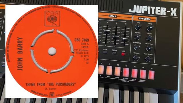 John Barry - Theme from 'The Persuaders' [Cover] - Amicalement Vôtre, Roger Moore, Tony Curtis смотреть онлайн