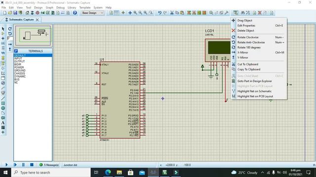 interfacing lcd 16*2 with 8051 microcontroller in proteus using assembly language in uvision keil смотреть онлайн