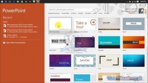 Introduction to Microsoft PowerPoint | First User Interface | PowerPoint Tutorials.  01