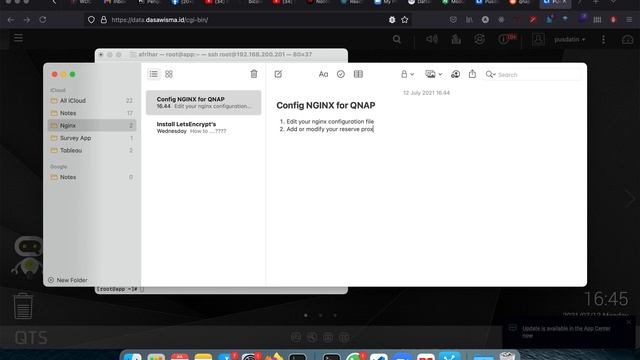 Config NGINX for QNAP смотреть онлайн