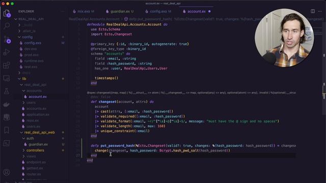 4. Authentication using Guardian & Bcrypt for Elixir REST API Project