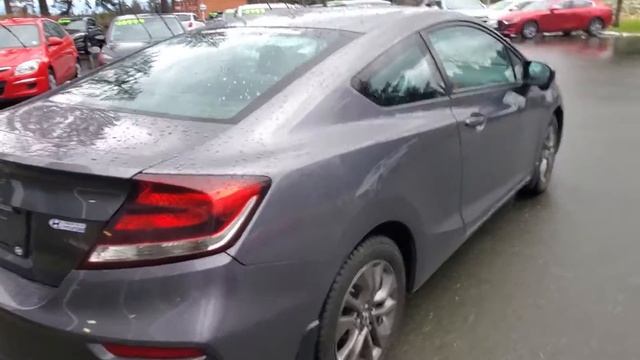 2014 Honda Civic LX coupe for sale at Courtenay Mazda