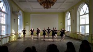 Учебная комбинация Дробные проходки Нар сц  танец  Середина