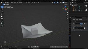 Rigid Body Objects Falling On Cloth | Create A Realistic Collision With Cloth Physics & Soft Body