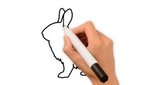 Кролик.Как нарисовать кролика . Символ 2023 года / Rabbit. How to draw a rabbit 2023