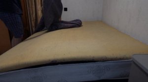 Беспружинный матрас на пене ELAX своими руками. Дербан старого матраса. Часть 2.