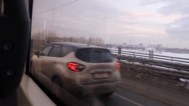 Поездка не трамвае 71-623-02.02 № 1344 по маршруту №1 в Казани . (22.12.2021) смотреть онлайн