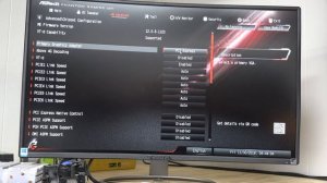 Enabling on-board graphics on an AsRock board when you have a GPU installed