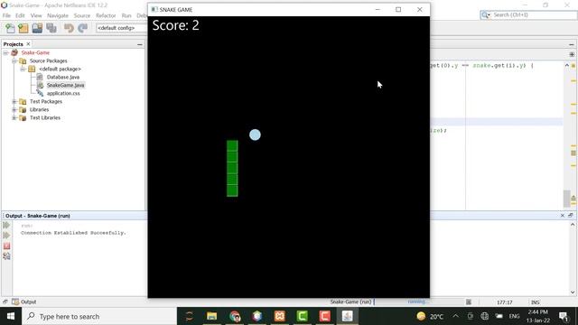 Snake Game In Java with source code || Snake Game In Java using NetBeans and mysql database