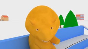 Динозаврик Дино и грузовичок Игорь учат цвета с машинками и поездами | обучающий мультик для детей