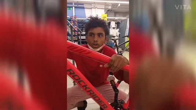 BTWIN Rockrider ST 100 смотреть онлайн