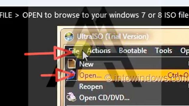 How To Use UltraISO To Make Bootable CD/DVD And Mount ISO