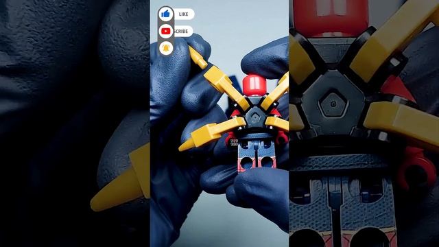 ? How to Build Mini Flying Mech? 【FAKE】LEGO Marvel Super Hero Blocks MOC Tutorial 乐高 ЛЕГО 레고 レゴ לגו