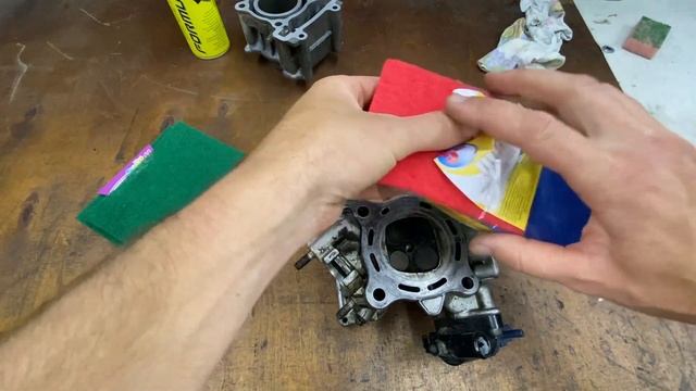 Как очистить алюминиевую поверхность от прокладки, нагара, герметика смотреть онлайн